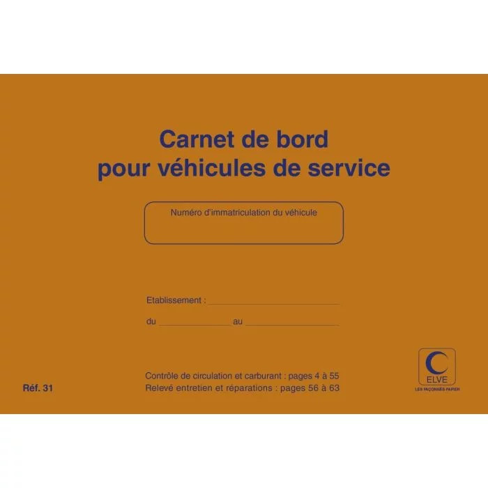 Carnet Véhicule - engin