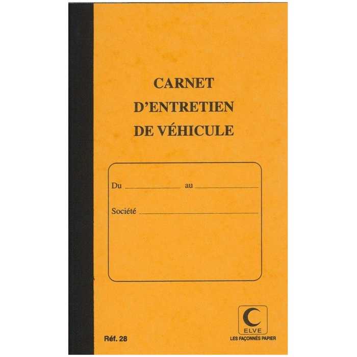 Carnet de suivi - Disque Tacho