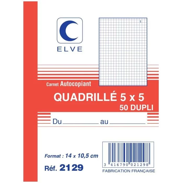 Quadrillé 5 x 5