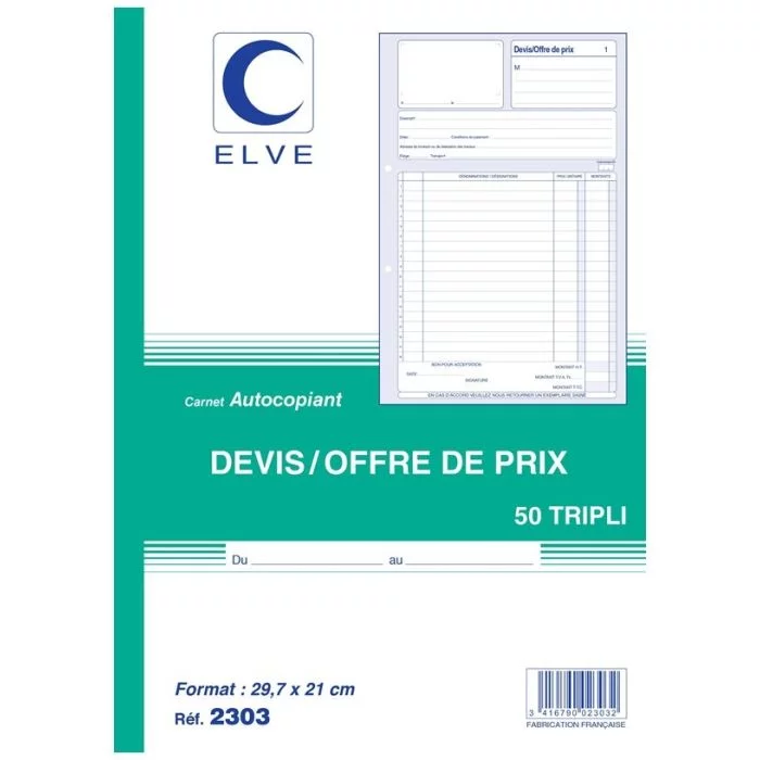 Devis - Carnet d'ordres