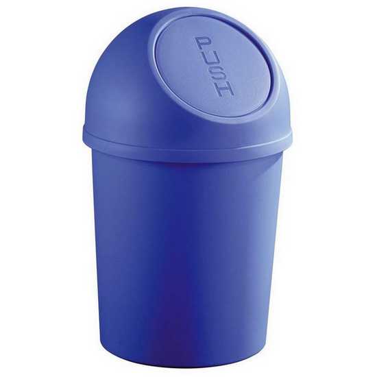 Poubelle en plastique à couvercle