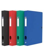 Boite de classement Memphis avec bouton - 40 mm - Assortiment : ELBA Visuel