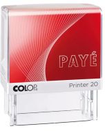 PAYE Tampon automatique COLOP 100662 (Encre Rouge)