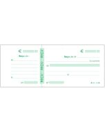 RECUS Carnet à souche (Le Dauphin 1150D) Modèle