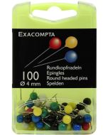 Epingles de signalisation - Couleurs assorties EXACOMPTA 14345E photo