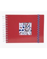 Album photos à spirales - 230 x 160 mm - Rouge : EXACOMPTA French'Class  image