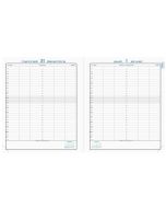 Agenda Journalier 2025 EXACOMPTA La journée planifiée 22 