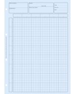 BLOC BLEU : Matrice pour contrôle interne Feuille de travail comptable (ELVE 2672)