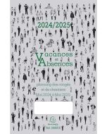Planning des Congés 2024 / 2025 - Vacances et absences EXACOMPTA 