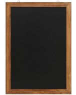 Ardoise avec cadre en bois - Naturel - 500 x 700 mm : EUROPEL image