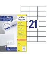 Étiquettes adhésives - 70 x 42,3 mm AVERY Ecologique Lot de 2100