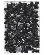 Boite de 100 punaises - Noir WEDO