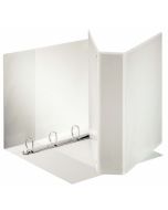 Classeur Personnalisable 3 Pochettes - Blanc - 4 anneaux de 60 mm : ESSELTE Visuel