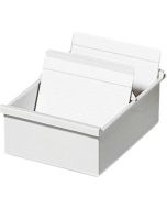 Bac pour 600 fiches - Gamme K - Format A6 - Gris lumière : EXACOMPTA photo