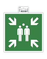 TESA : Ruban adhésif rayé en PVC 58133  - Jaune/noir (Signalétique 58133)