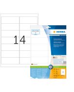 Étiquettes adhésives blanches - Multi-usages - 99,1 x 38,1 mm Herma Application 