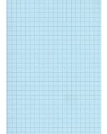 Fiches Bristol Quadrillées - 105 x 148 mm A6 - Bleu ELVE B10513B bleu