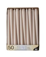 Bougie chandelier - Poudré 25 cm PAP STAR Lot de 50 image