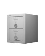 HARTMANN : Armoire forte à tiroirs Class Protect - Serrure à clés avec passe général 2T - 2 tiroirs