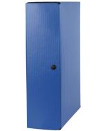 Photo ELBA  : Boîte de classement - Dos 80 mm - Bleu 400000988