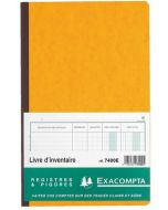 Livre d'inventaire 7400E EXACOMPTA Registre comptable