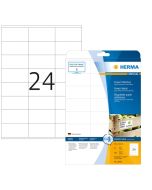 HERMA etiquettes blanches résistantes aux intempéries 70 x 36 mm 10905