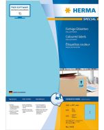4403 HERMA : Étiquettes adhésives - Multi-usages - 210 x 297 mm - Bleu