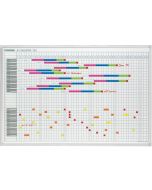 FRANKEN PV1015 : Planning annuel Tableau mural - 1008 x 783 mm