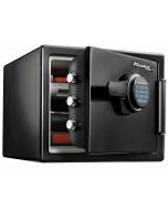 MASTER LOCK LFW123FTC : Coffre-fort ignifuge - Serrure électronique - Anti-feu 1 H - 33,6 L ouvert