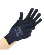 Gants de travail - PEARL - Coton nylon Bleu - Taille L : HYGOSTAR Visuel