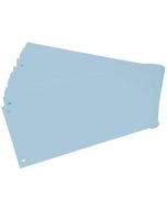 Photo OXFORD : Lot de 100 intercalaires en carton - Bleu 100205025