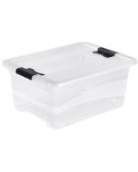 Photo Boite de rangement à couvercle - 12 litres - Transparent KEEEPER Cornelia