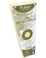 Photo Intercalaires trapézoïdales - 240 x 105 mm - Chamois EXACOMPTA Forever