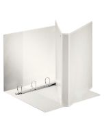Photo Classeur personnalisable avec 3 Pochettes - Blanc - 4 anneaux de 20 mm : ESSELTE
