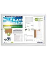 NOBO : Cadre porte-affiche - Format A4 affichage