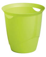 Photo DURABLE : Corbeille à papier Trend 16 litres - Vert - 1701710020