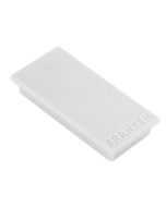 Photo Lot de 10 Aimants - 50 x 23 mm - Gris : FRANKEN