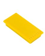 Photo Lot de 10 Aimants - 50 x 23 mm - Jaune : FRANKEN