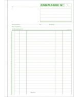 COMMANDES Carnet autocopiant Dupli - 297 x 210 mm Modèle 13108E Exacompta