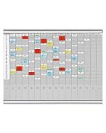 FRANKEN PV1015 : Planning annuel Tableau mural - 1008 x 783 mm