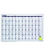 FRANKEN PV1015 : Planning annuel Tableau mural - 1008 x 783 mm