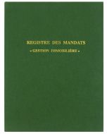 Registre Mandats Gestion Immobilière Elve