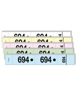 TICHETS VESTIAIRES  : Carnet de coupons détachables 1019