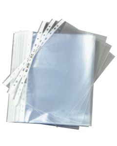 Photo Pochettes perforées A4 en PP - Incolore HERLITZ  5824008