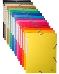 EXACOMPTA : Chemises à élastiques 17100H  - Assortiment