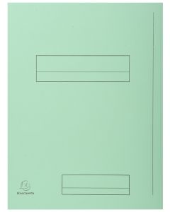 Lot de 50 Chemises rigides imprimées - Vert EXACOMPTA Super 210 Visuel