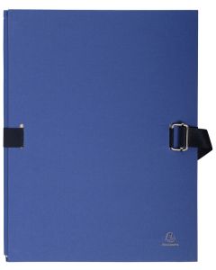 Chemise à sangle avec rabat - Bleu foncé EXACOMPTA Image