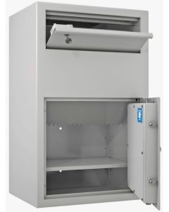 Image Coffre-fort Dépôt de fonds - Serrure à clé - 78 L HARTMANN SR800