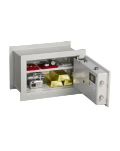 HARTMANN: Coffre-fort à emmurer  Mural 20 - Serrure à clés - 20 L