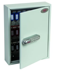 PHOENIX KC0301K : Armoire à clés - Serrure à clé - 50 clés boite ouvert